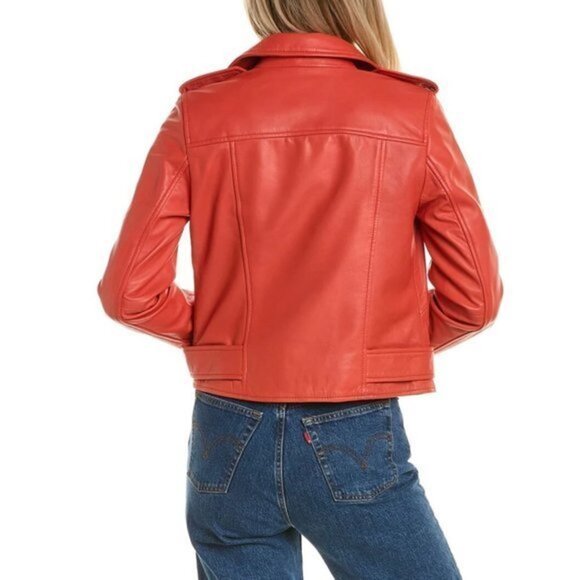 NWOT Walter Baker Allison Leather Jacket SIZE XS - Picture 2 of 11